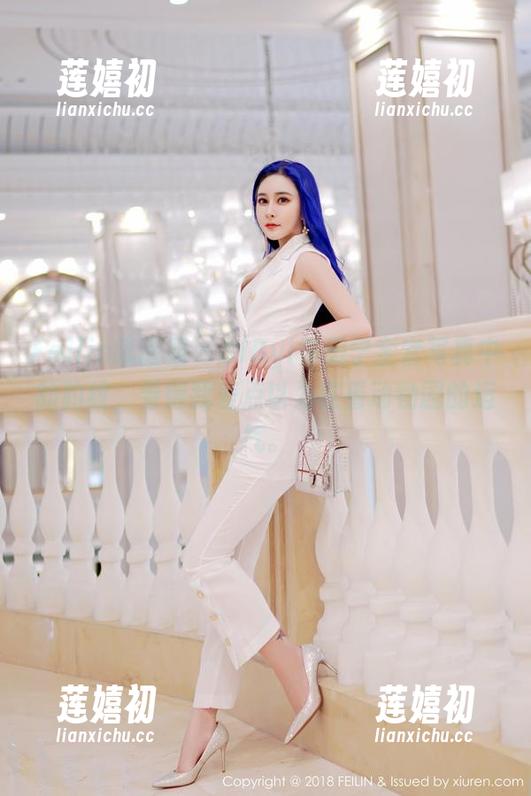 Feilin嗲囡囡 - SiByl李思宁全套写真中的豹纹，看得我差点以为在看动物园的运气。