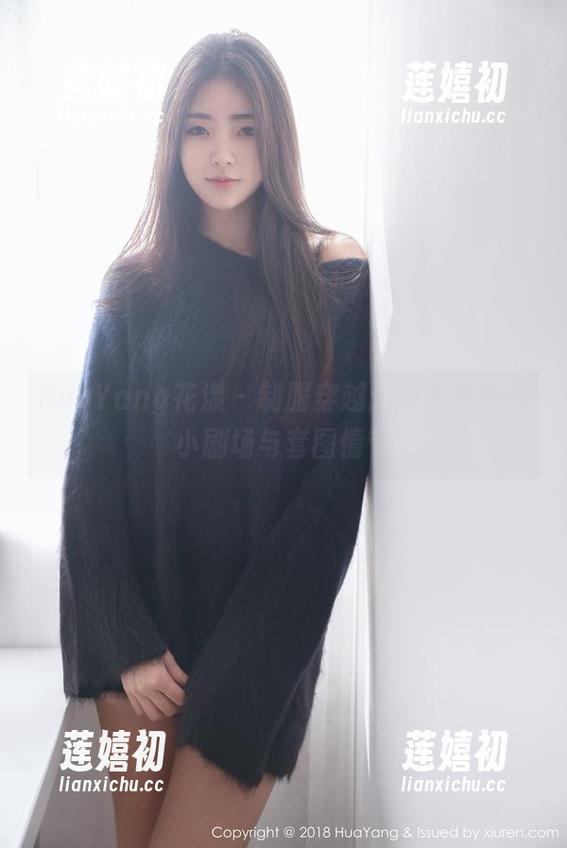 HuaYang花漾-周大萌 HuaYang花漾 - 制服穿越:周大萌原图小剧场与套图情节