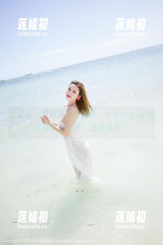 魅妍社-小乔Joyi 魅妍社 - 校服最新版照片,小乔Joyi疑似化身青春偶像,感觉真妙!